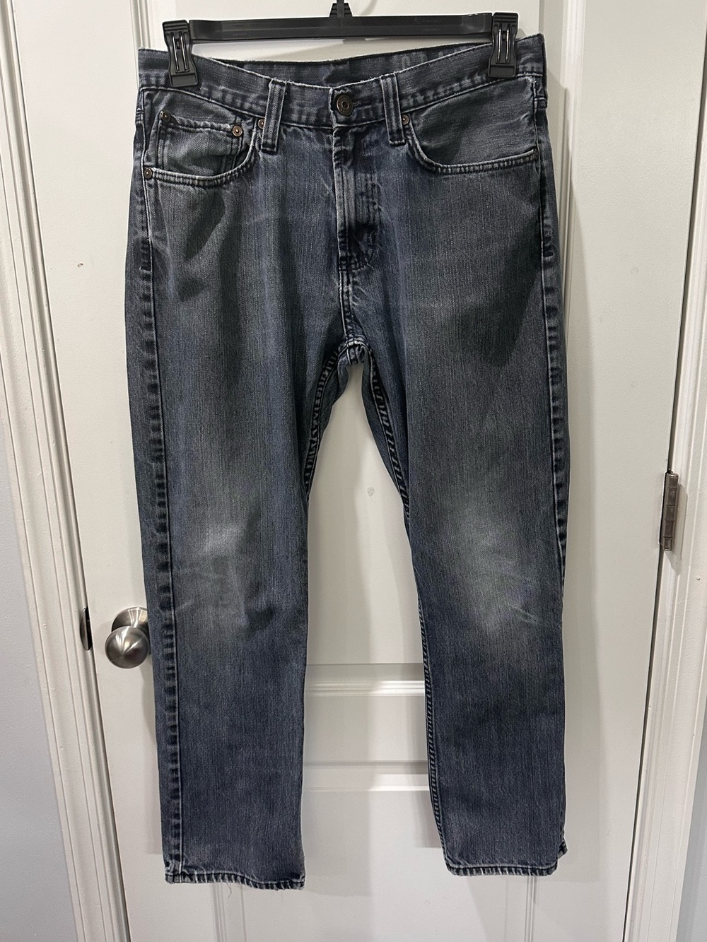 Bullhead Gray Crails Straight Jeans Men’s 32x30 Back to School Denim